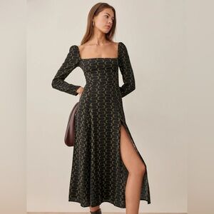 Reformation Sigmund Dress Linguini - Size 0